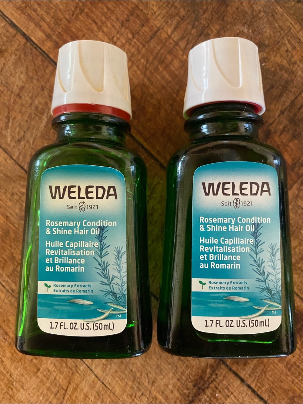Weleda hair rosemary condition and shine oil